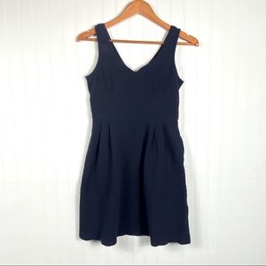 Maison Jules blue above knee sleeveless dress